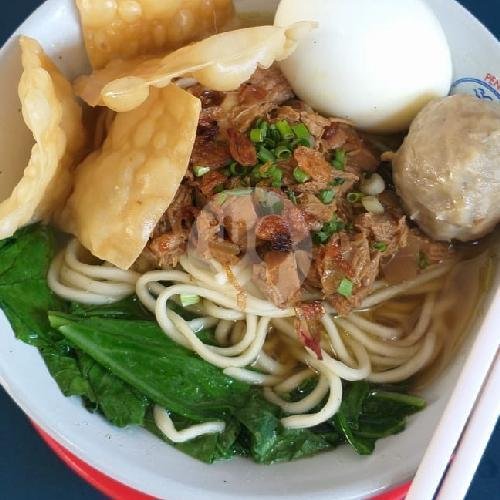 Mie Ayam Bakso Telur menu Warung Bakso Malang Cak Sis, Pandu