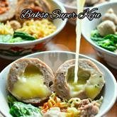 Bakso Super Keju menu Bakso Tulangan Bandung, Gelogor Carik