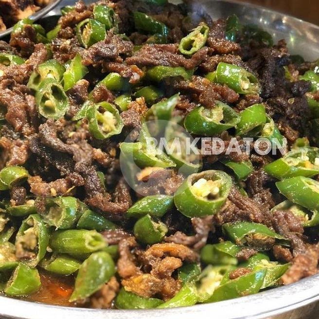 Daging Sapi Lombok Ijo (Perporsi) menu Kedaton, Kuta