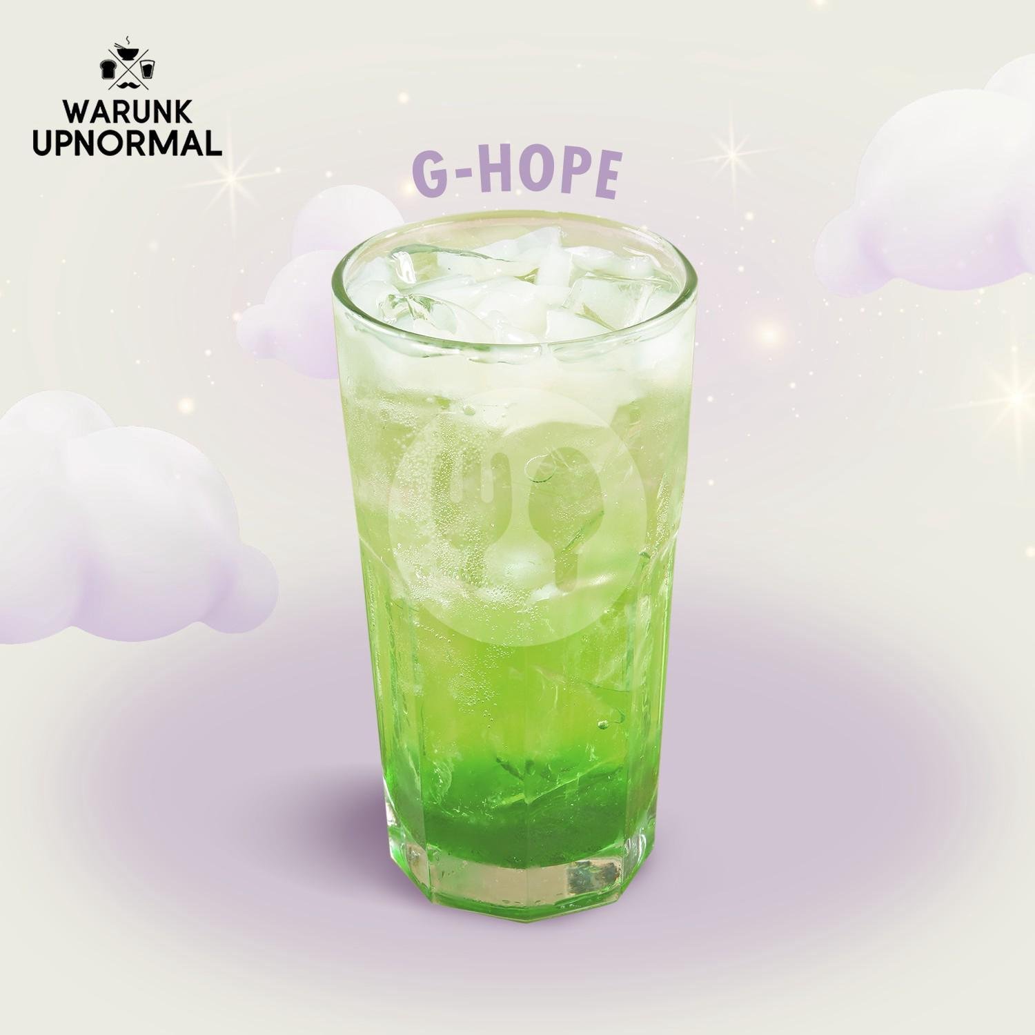 G-Hope menu Upnormal Coffee Roasters, Lombok