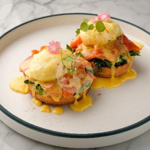 Eggs Benny (Vegetarian) menu Craved, Seminyak