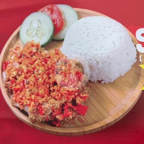 Geprek 2 Paha Atas menu Yasaka Fried Chicken Gunung Catur, Jl. Gunung Catur No. 31 Dps