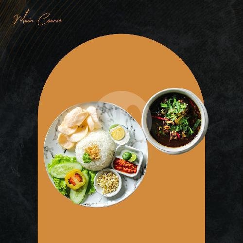 Nasi Rawon menu Eighteen Coffee Bali, Kuta Selatan, Benoa