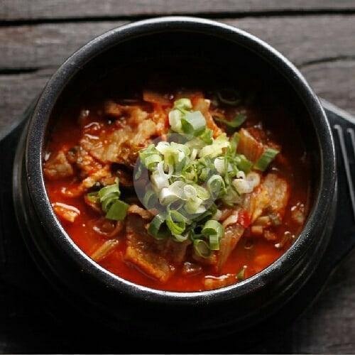 Kimchi Chige menu Warung Chin-Gu, Gurita