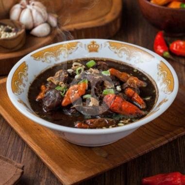 Rawon Setan Campur (Daging+Te Te lan) menu Ayam Kampung & Rawon Bu Ros, Kuta Utara, Badung