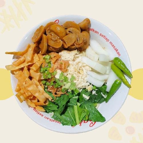 Mie Pangsit Jamur menu Mie Pangsit Ayam Malang Mbak Indi, Denpasar