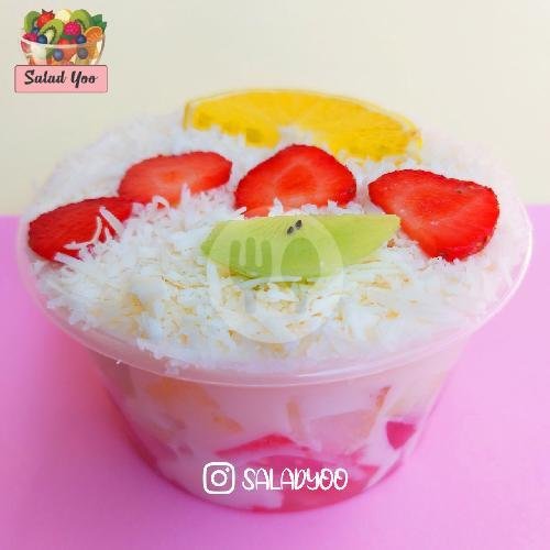 Salad Buah 450 Ml Yogurt Original menu Salad Yoo, Tukad Badung