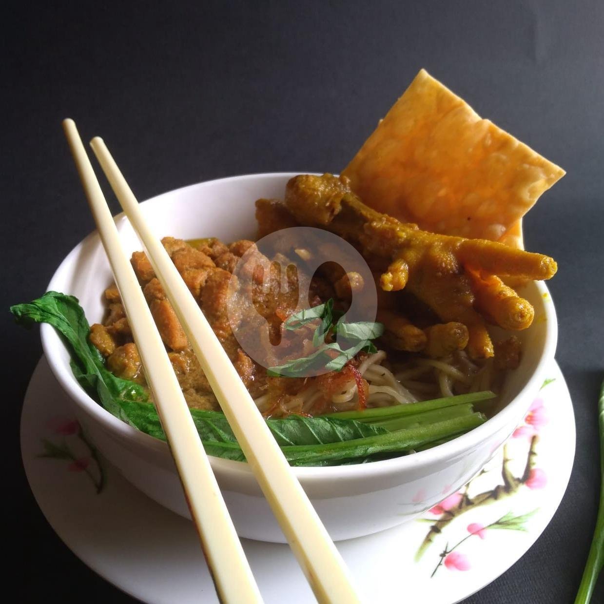 Mie Ayam Ceker menu Mie Ayam Syafana, Ruko Rembiga