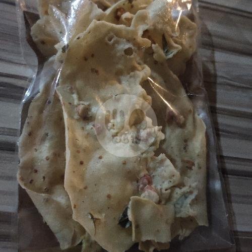 Peyek Kacang menu Bubur Ayam Kedai JSR, Dakota