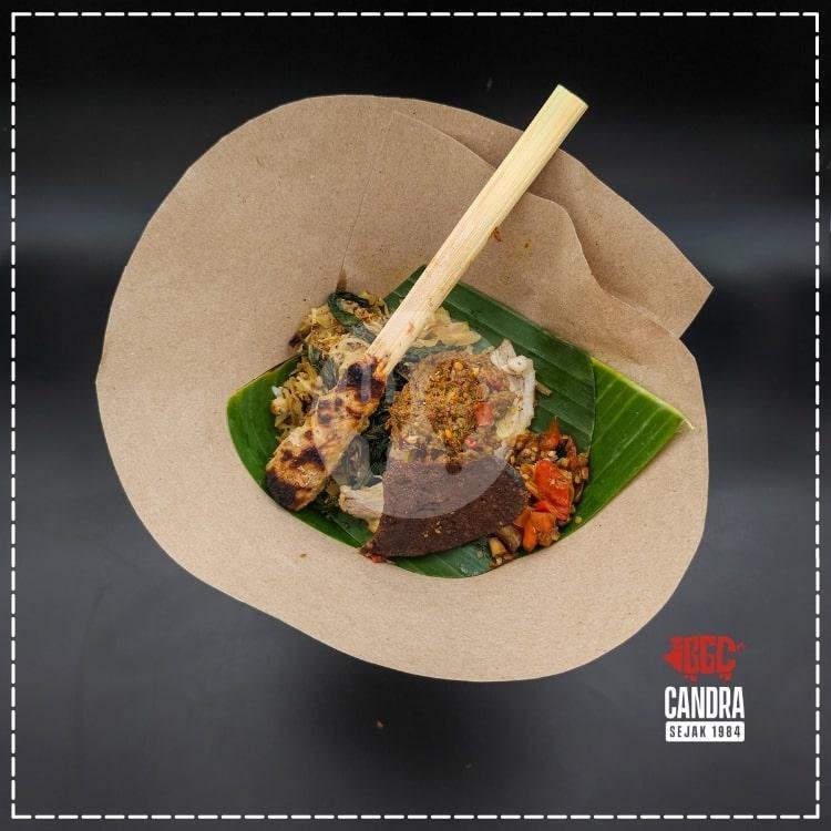 NASI BUNGKUS BGC 1 menu Babi Guling Candra, Teuku Umar