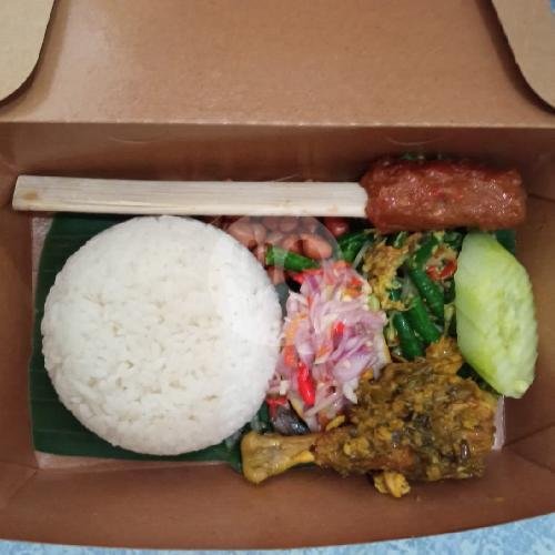 Nasi Box Ayam Tanpa Sate menu Nasi Ayam Betutu Bu Kadek Wati, Gatot Subroto Tengah