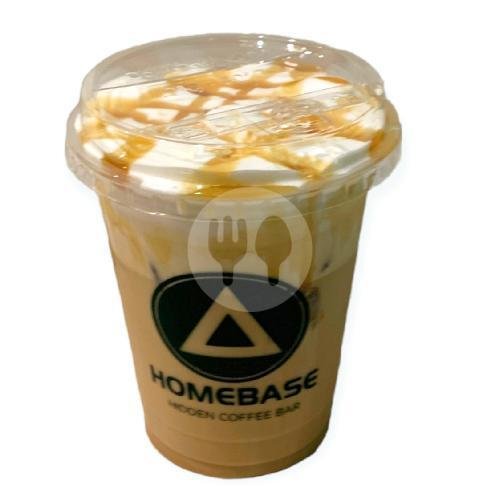 Iced Caramel Machiato menu HOMEBASE COFFEE