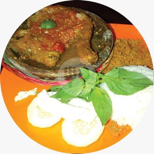 Ayam Goreng Geprek + Nasi menu Warung Bu Pon