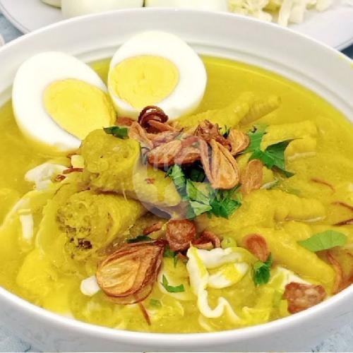 Soto Ceker menu Soto Ayam Wong Lamongan