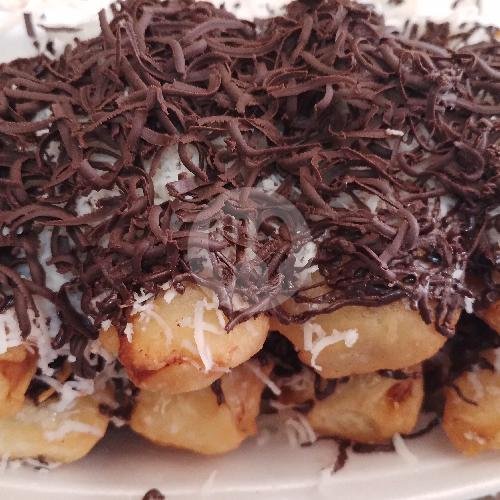 Pisang Goreng Keju + Coklat + Susu menu Pisang Keju Crispy Bu Elzy, Jimbaran