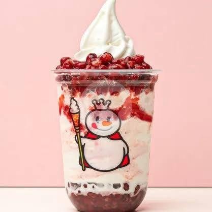 Berry Bean Sundae menu Mixue Sidakarya, Sidakarya, Denpasar Selatan