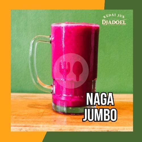 Jus Buah Naga (Jumbo) menu Kedai Jus Djadoel Gelas Jumbo, Denpasar