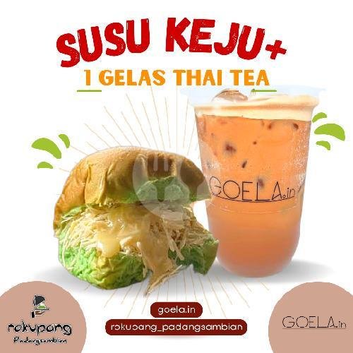 1 Susu Keju + 1 Thai Tea menu Rokupang Padangsambian