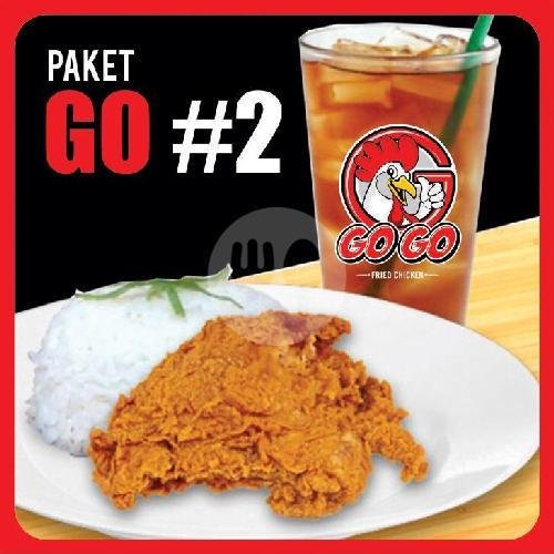 Paket Go 2 menu Gogo Fried Chicken Batubulan, Sukawati