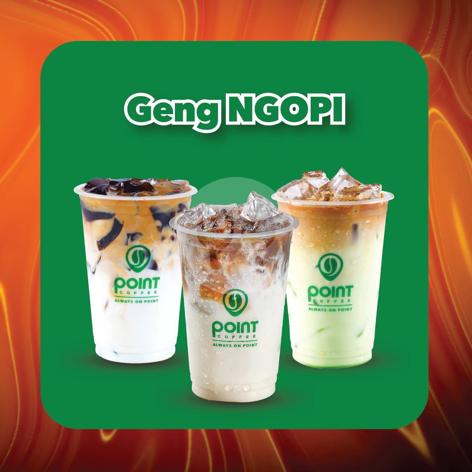 Geng NGOPI,, menu Point Coffee, Indomaret Ngurah Rai 2 Bdg