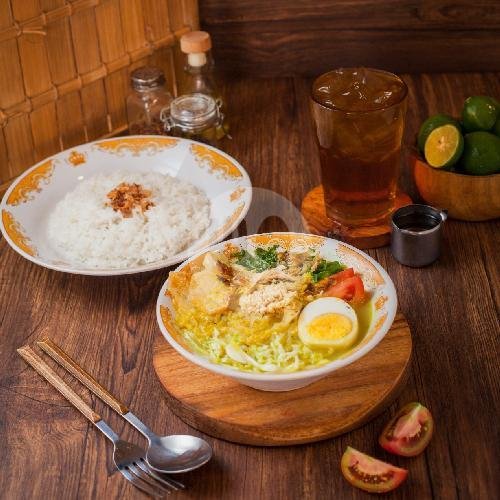 Paket Komplit Soto Ayam Kampung menu Ayam Kampung & Rawon Bu Ros, Kuta Utara, Badung