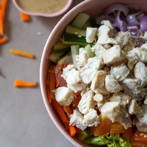 Huge Rice Chicken Poke Bowl (605 Kcal - 62G Prot) menu Fit Bowl Bali, Kerobokan