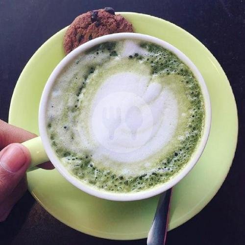 Matcha Caffe Latte menu Maktal Coffe Bar, Cakranegara