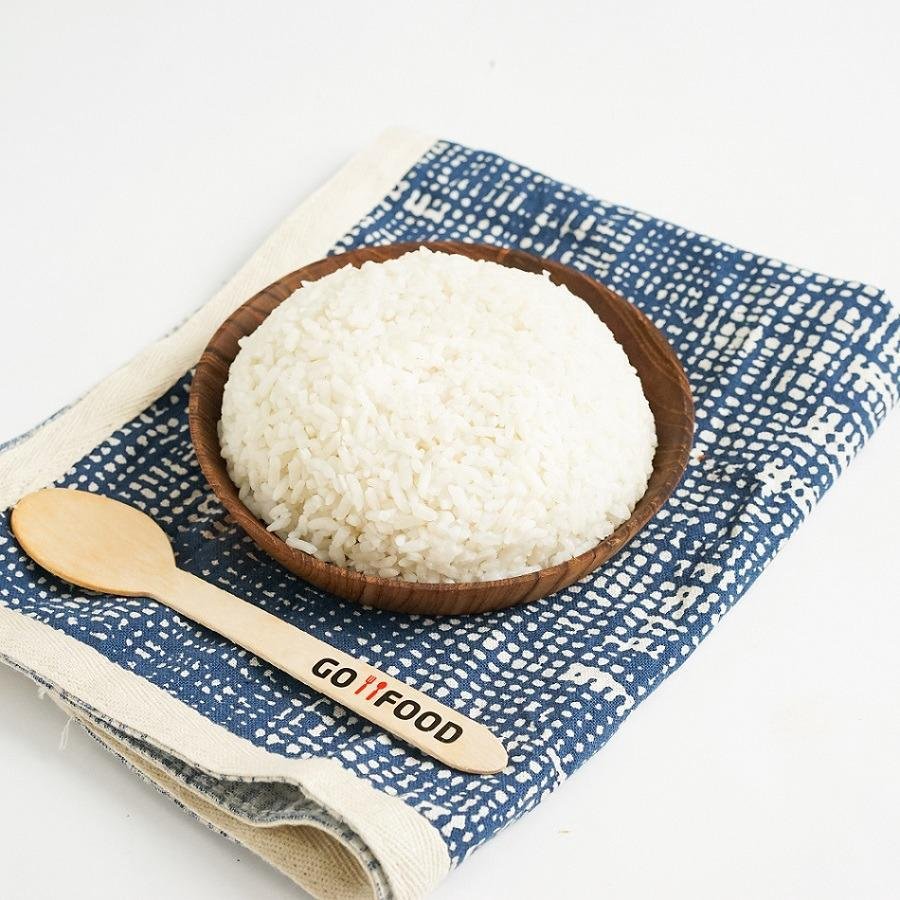 Nasi Putih menu Nasi Pecel Nganjuk Podomoro, Bung Karno