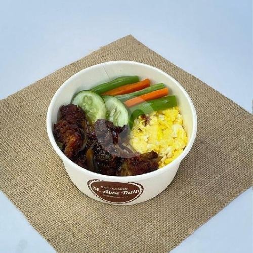 Rice Bowl  Chicken Karage menu Kedai Kopi M. Aboe Talib, Denpasar