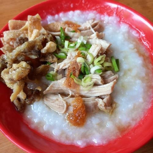 BUBUR Ayam Wijen menu Bakmi Ayam Asia, Tukad Petanu