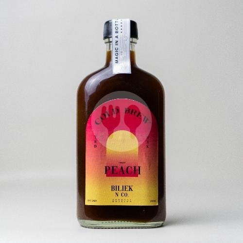 Infused Peach Coldbrew (250 ml) menu Biliek n Co. Coffee