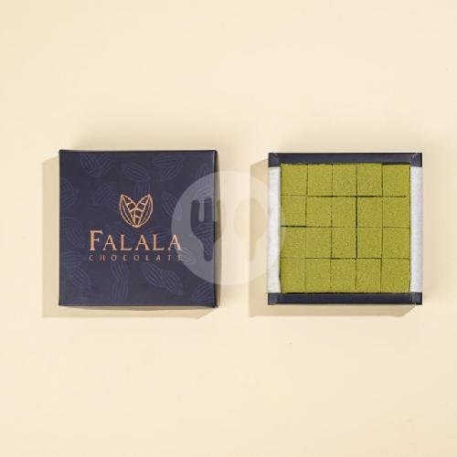 Falala Matcha Chocolate Small Box menu Falala Chocolate, Kuta