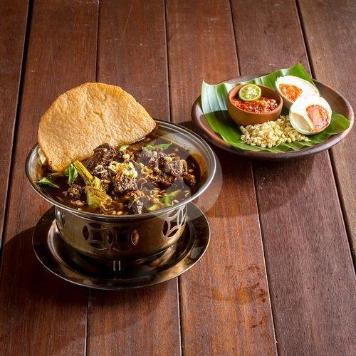 Rawon menu Kafe Betawi, Living World Bali