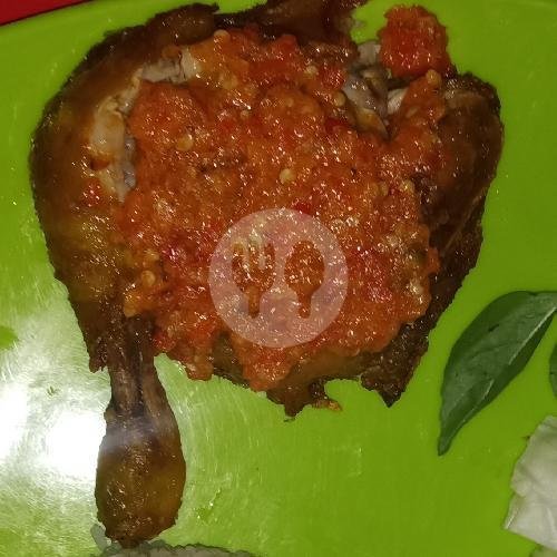 Ayam Lalapan Sambal Geprek Tanpa Nasi menu Warung Lalapan Madura, Jl. Pidada