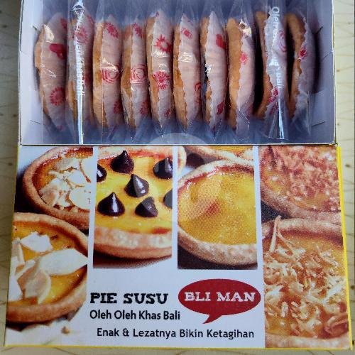 Pie Susu Bali Bli Man Campur (20 Pcs) Campur / Pie Bali / Pia Susu / Oleh Oleh Khas Bali / Enak Asli Bali menu Pie Susu Bli Man, Denpasar