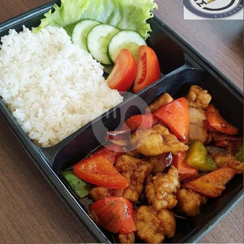 Chicken Kung Pao Rice Set menu Mansu Kitchen, Nakula