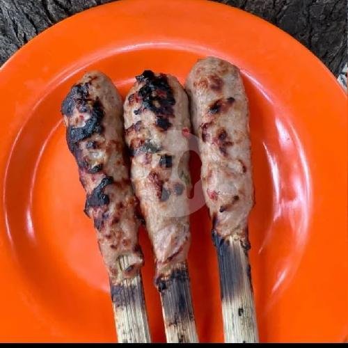 Sate Pusut menu RM Khas Bali Mertha Yoga, Pagesangan