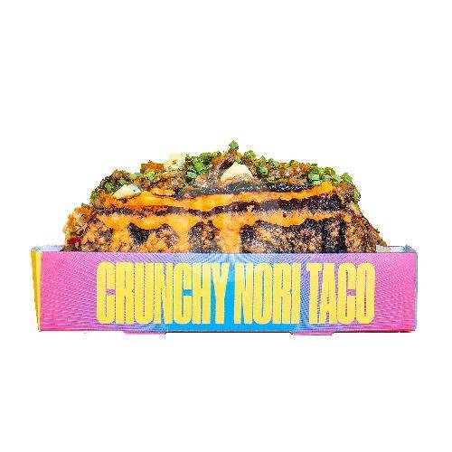 Jurassic Pork Nori Taco menu Rayjin Teppanyaki, Seminyak