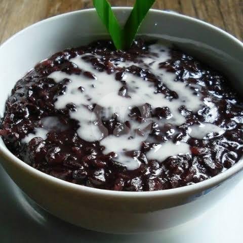 Bubur Ketan Hitam menu Aneka Rujak Kak Joe, Denpasar