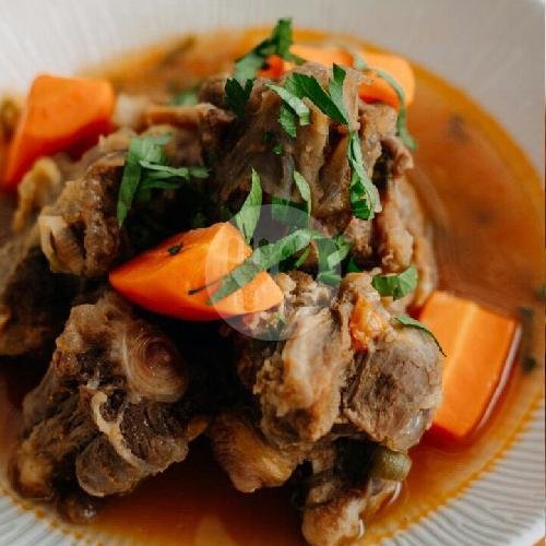 Sop Buntut menu Depot Sumber Asih, Rambutan
