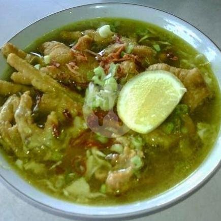 Soto Ceker menu Soto Ayam 