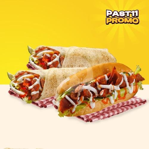 Past11 Promo 1 menu Kebab Turki Baba Rafi, Batu Bulan