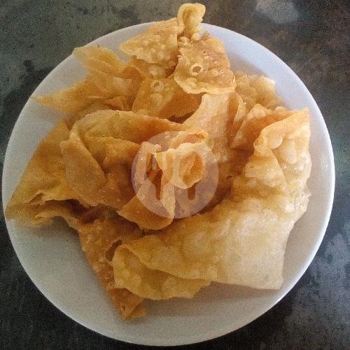 Pangsit 1 Porsi menu Bakso Top Ngalam Mas Herman, Teuku Umar Barat