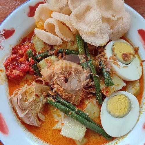 Lontong Padang menu Mie Celor Palapa , Semanggi, Mataram