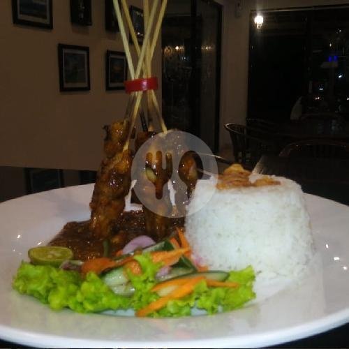 Sate ayam menu Noka Resto, Uluwatu