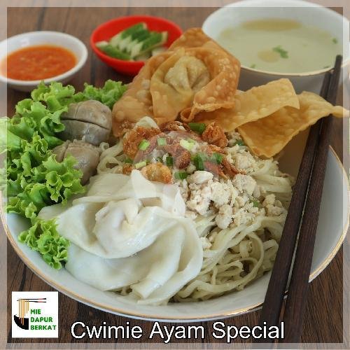 Cwie Mie Ayam Special menu Mie Dapur Berkat, Sesetan