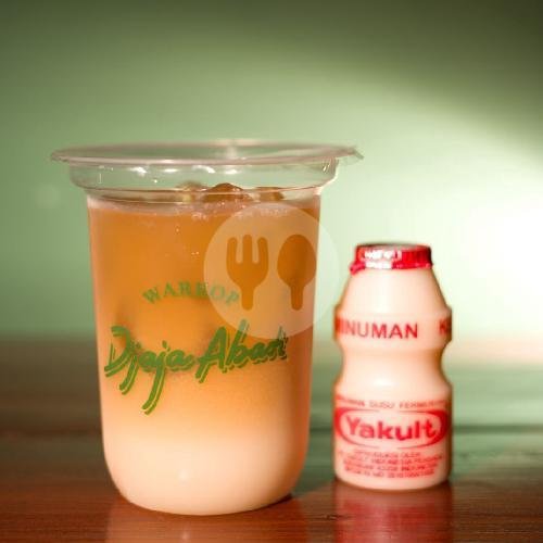 Es Teh Probiotik menu Warkop Djaja Abadi, Tukad Badung