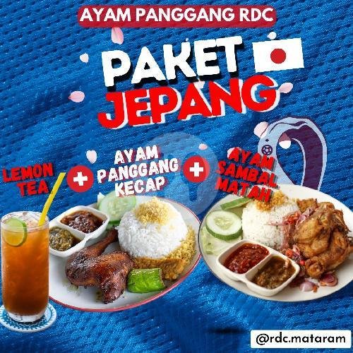 Paket Jepang menu Ayam Panggang RDC