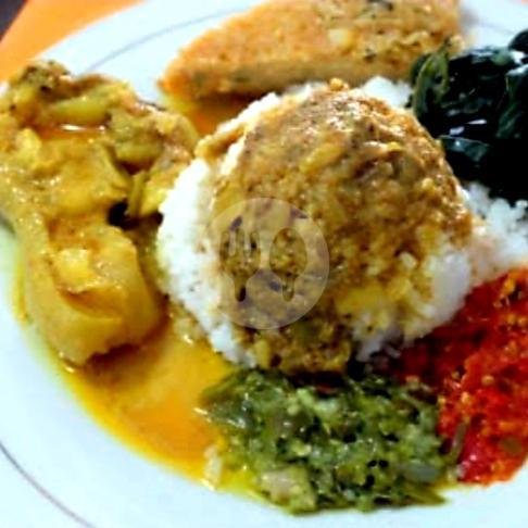 Nasi Ramas Kikil Sapi menu RM Uni Keke Masakan Padang, Tibung Sari