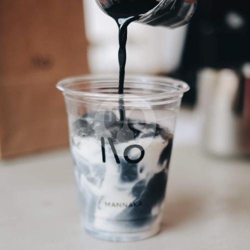 Ice Charcoal Espresso menu Mannaka Coffee & Matcha Bar, Seminyak